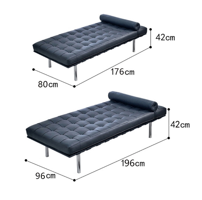 Barcelona Daybed, Real Leather