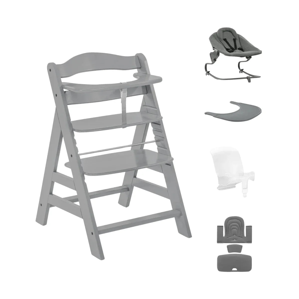 Hauck Alpha+ Premium Bundle - Grey