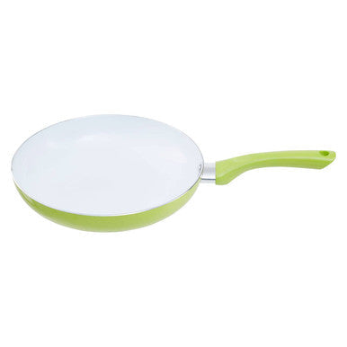 26cm Lime Green Frying Pan with Ceramic Coating | Ecocook