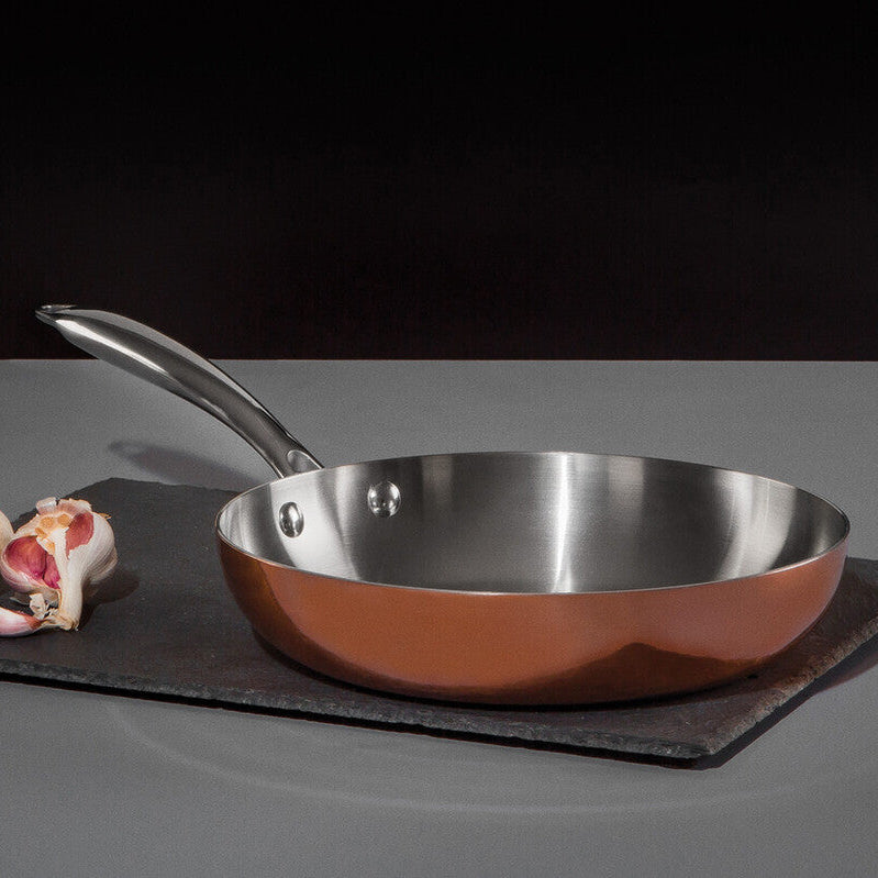 Copper Finish 24cm Frying Pan | Minerva