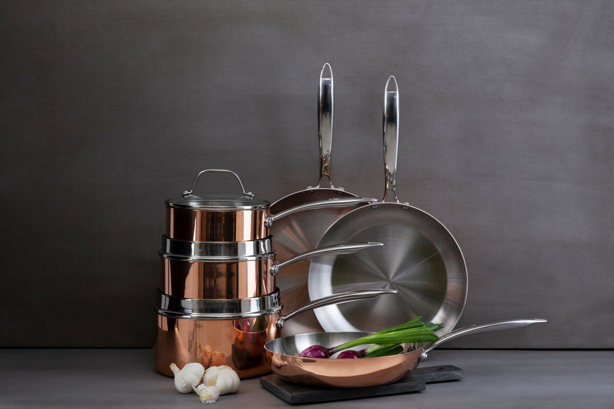 Copper Finish 24cm Frying Pan | Minerva