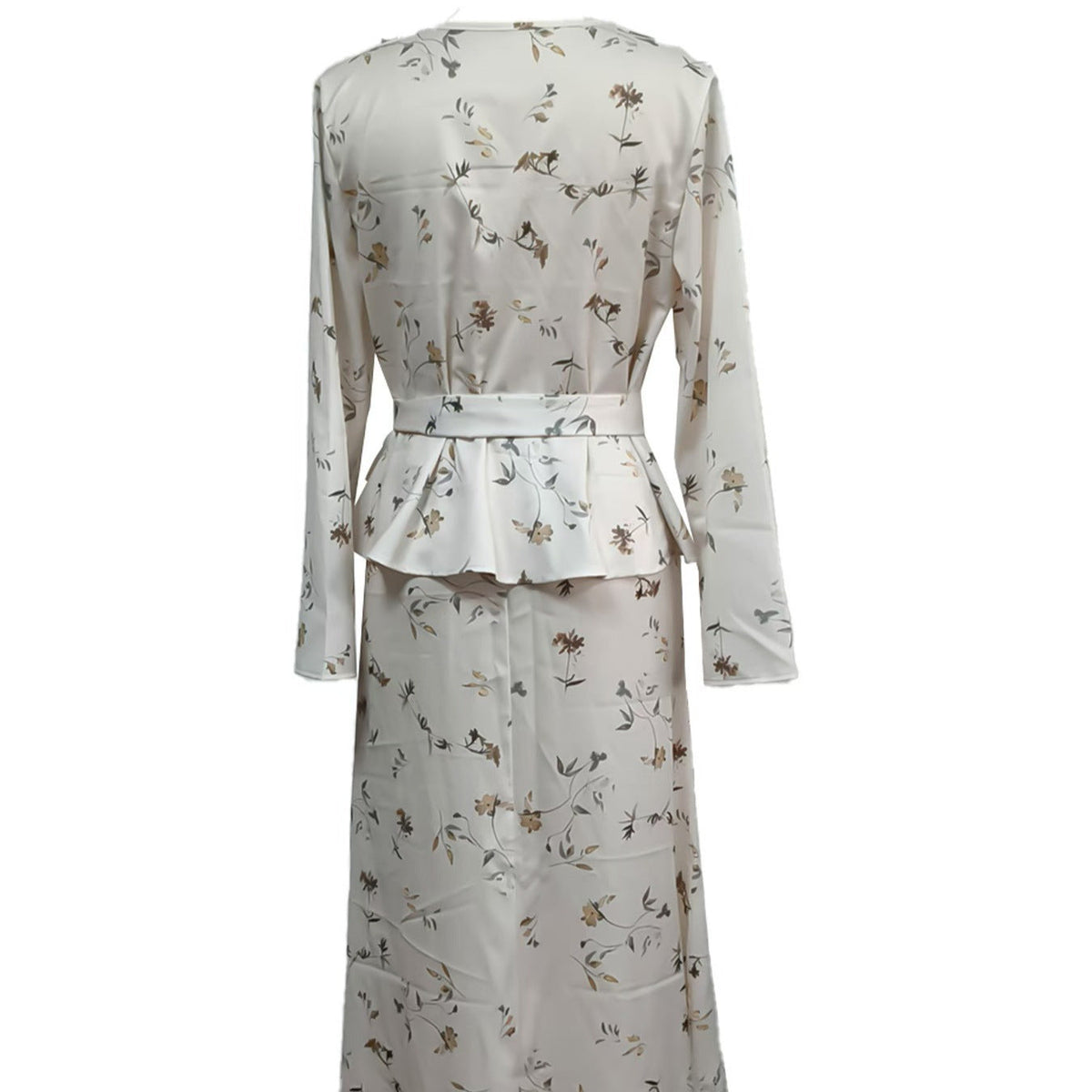 Women's Sexy Soft Long Sleeve V-neck Elegant Dress