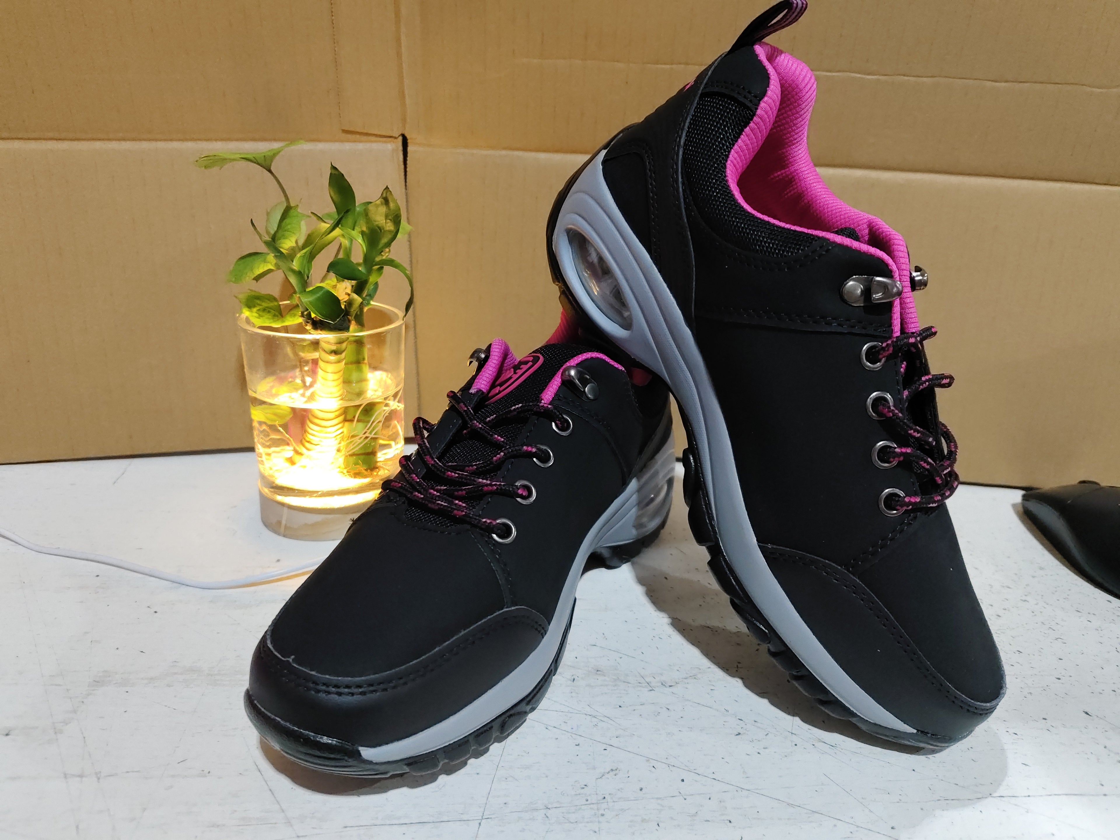 Autumn Winter Women Sneakers Air Cushion Design Platform Shoes