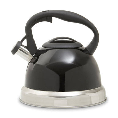 Zion Black 3 Litre Whistling Kettle