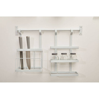 Sorello White Hanging Storage Rack
