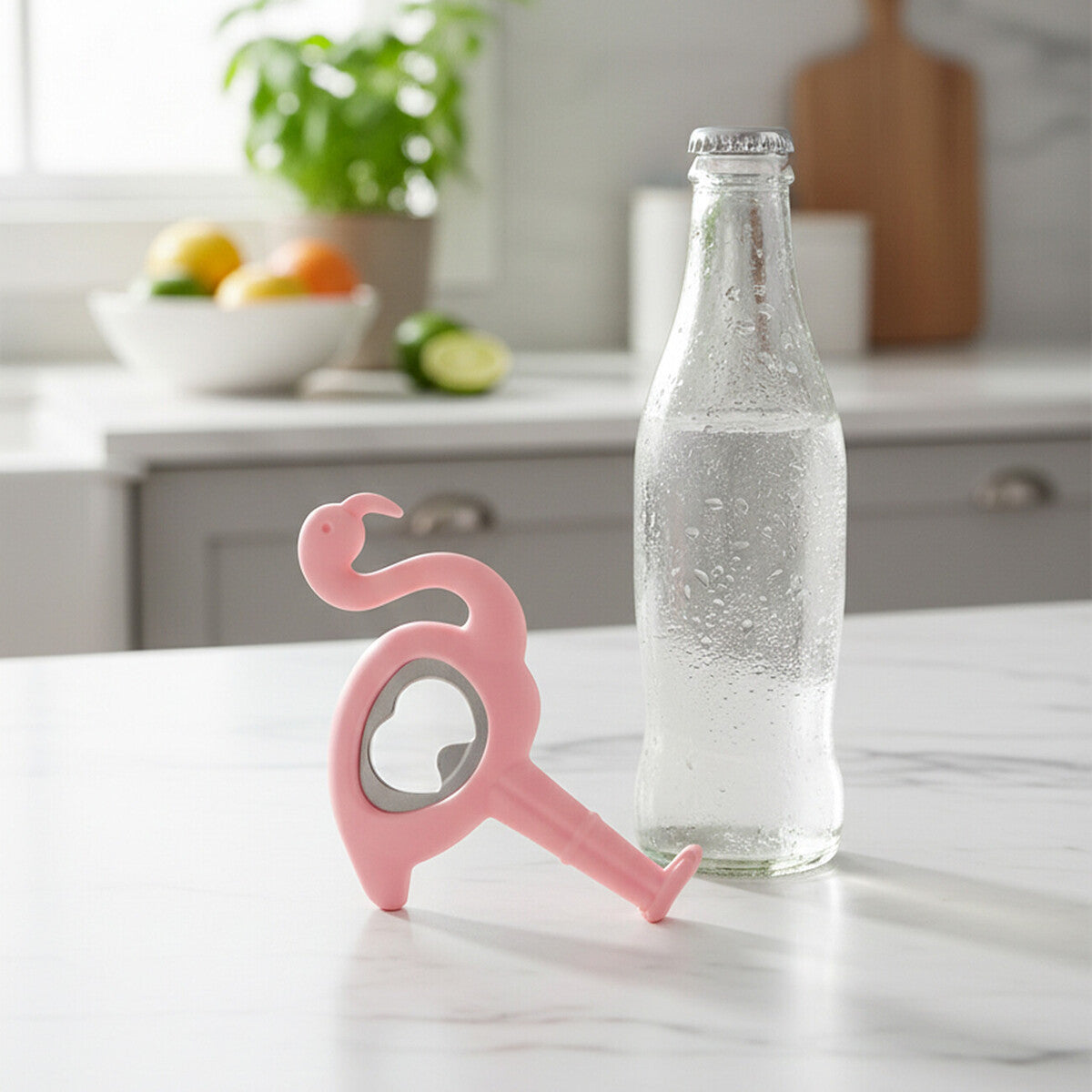 Mimo Pink Flamingo Bottle Opener