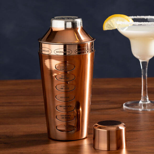 Recipe Rose Gold Cocktail Shaker