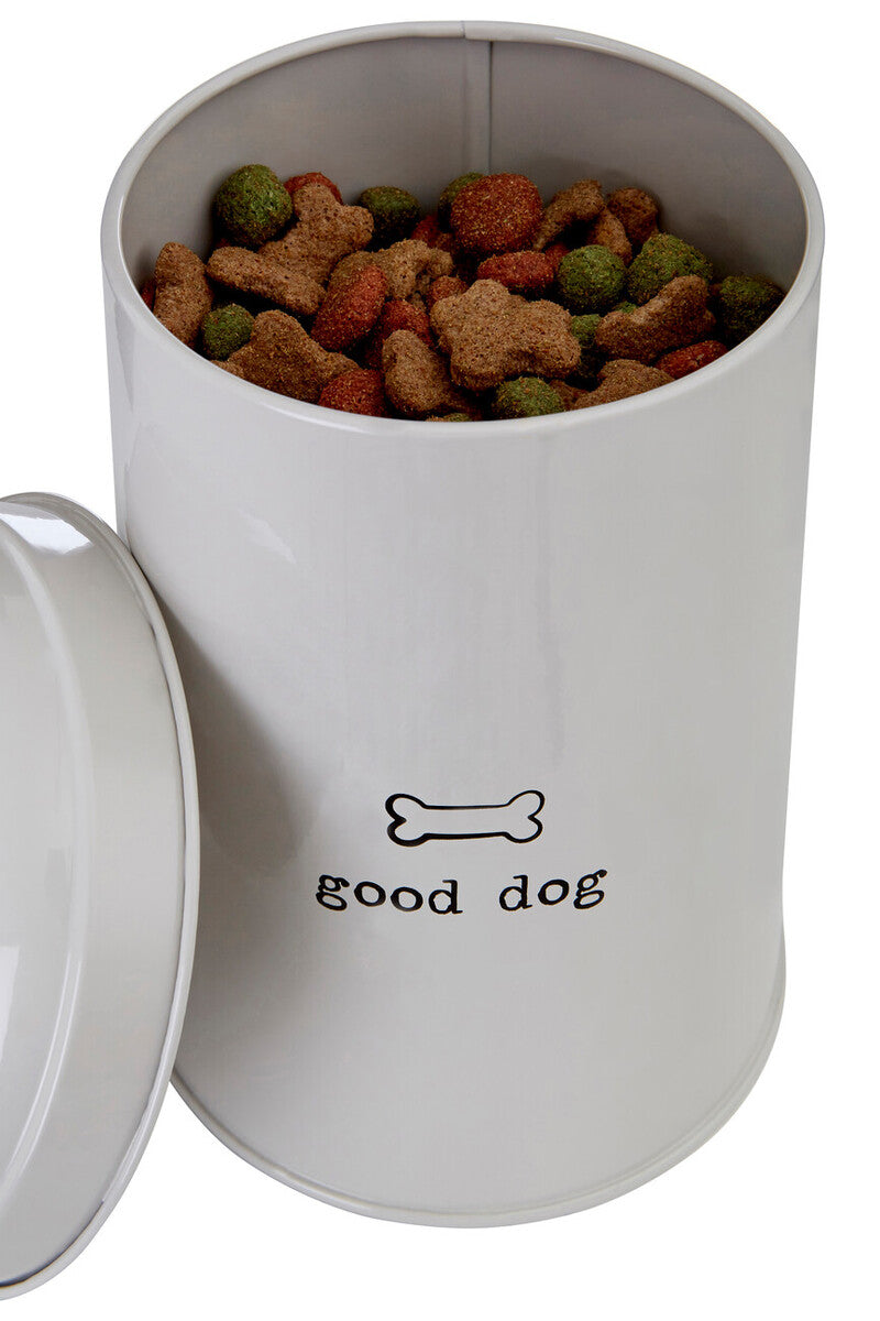 Adore Pets Grey Dog Food Storage Canister 1.2 Litre