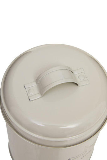 Adore Pets Grey Dog Food Storage Canister 1.2 Litre