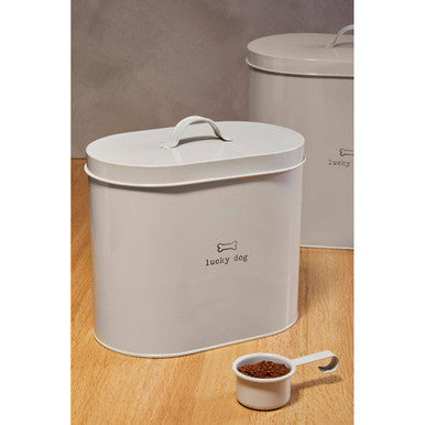 Adore Pets Lucky Dog Food Storage Bin with Scoop 6.5 Litre