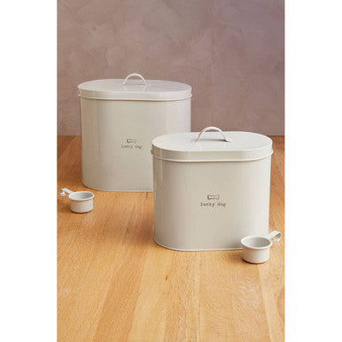 Adore Pets Lucky Dog Food Storage Bin with Scoop 6.5 Litre