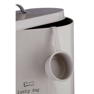 Adore Pets Lucky Dog Food Storage Bin with Scoop 6.5 Litre