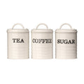 Tea Coffee and Sugar Canister Set | Sketch