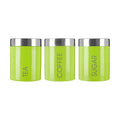 Lime Green Enamel Tea Coffee & Sugar Set | Liberty