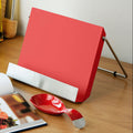 Red Enamel Recipe Stand | Kitchen Enamel