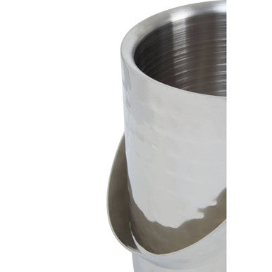 Martel Stainless Steel Hammered Effect Ice Bucket