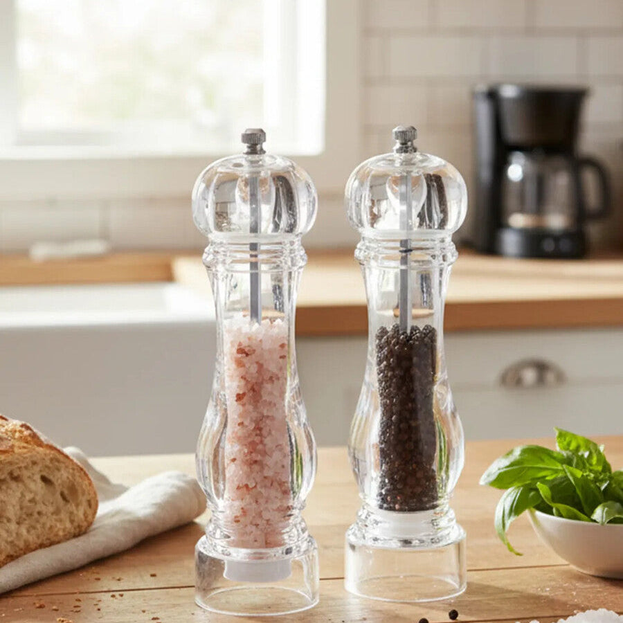 Cody Large Acrylic Salt And Pepper Mill Set