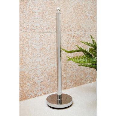 Adler Silver Metal Toilet Roll Holder