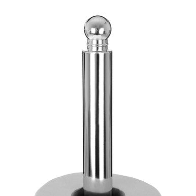 Adler Silver Metal Toilet Roll Holder