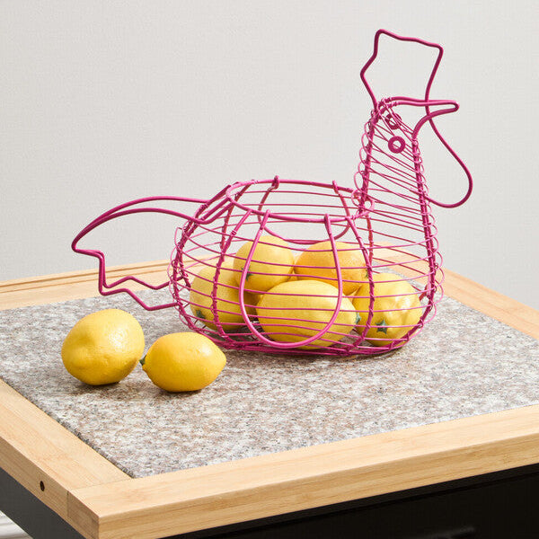 Cockerel Hot Pink Egg Holder