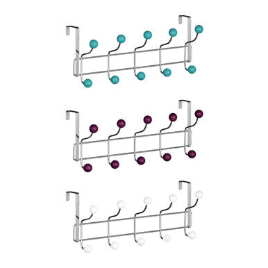Ten Hook Over Door Turquoise Balls Hanger | Jaxen