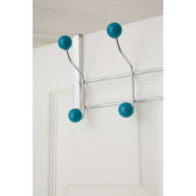 Ten Hook Over Door Turquoise Balls Hanger | Jaxen