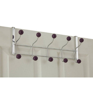 Purple Balls Ten Hook Over Door Hanger | Jaxen