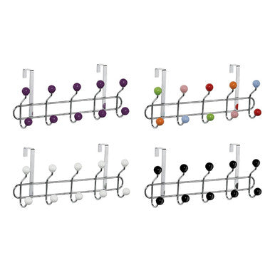 Purple Balls Ten Hook Over Door Hanger | Jaxen