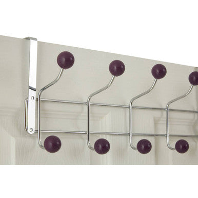 Purple Balls Ten Hook Over Door Hanger | Jaxen