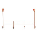 4 Hook Rose Gold Over Door Hanger | Jaxen
