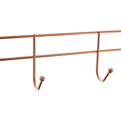 4 Hook Rose Gold Over Door Hanger | Jaxen