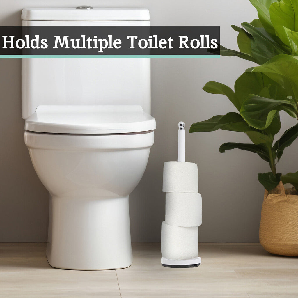 Adler White Finish Toilet Roll Holder