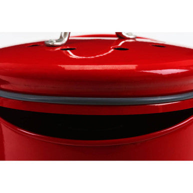 Madison Red Compost Bin with Handle