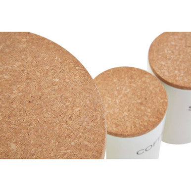 5 Piece Kitchen  Storage Set in Cream | Easton