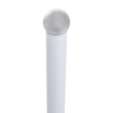 Easton White Marble Effect Kitchen Roll Holder