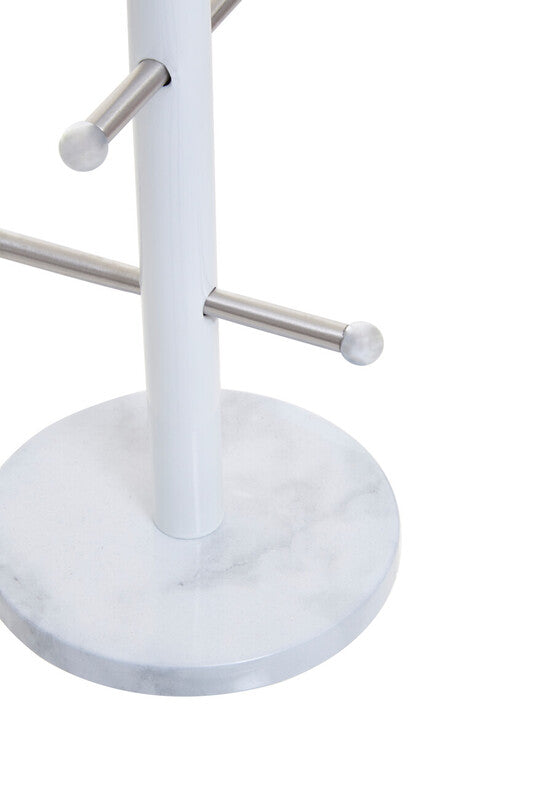 Easton Marble Effect and Silver Mug Tree