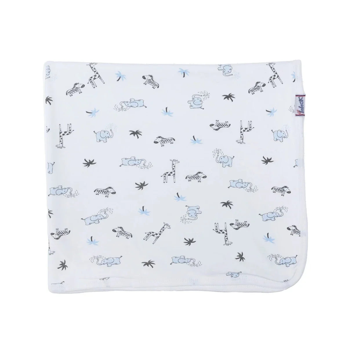 Bebecix Animal Print Jersey Baby Blanket (80 x 90 cm)