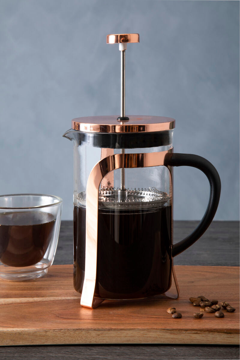 Akeala Rose Gold Stainless Steel Cafetiere 800ml