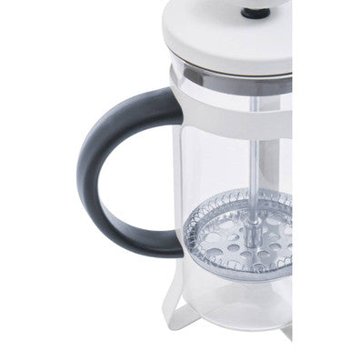 Akeala Matte White Stainless Steel Cafetiere 350ml