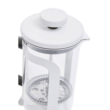 Akeala Matte White Stainless Steel Cafetiere 350ml