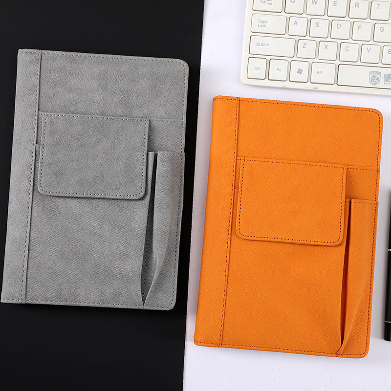 Notepad Multi-functional Pocket Planner  Cloth Texture PU Leather Stationery Notebook