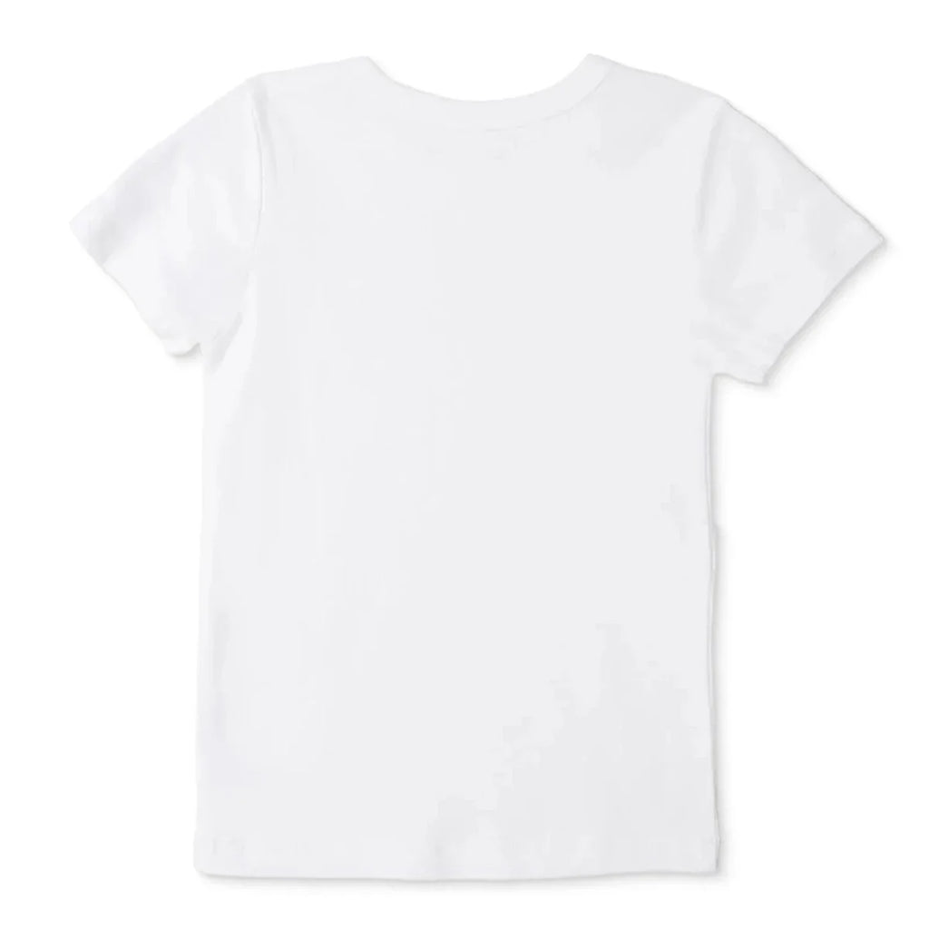 HelloBaby Unisex Undershirt Crew Neck Short Sleeve - White