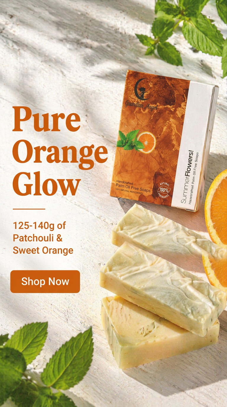 Sweet Orange - Patchouli & Orange Soap Bar