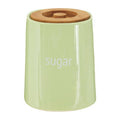 Green Ceramic Sugar Canister | Fletcher