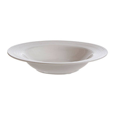 Avie 16 Piece Ribbed Dinner Set