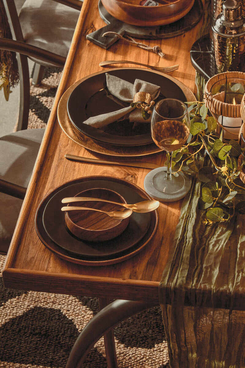 Hygge Black Stoneware Side Plate
