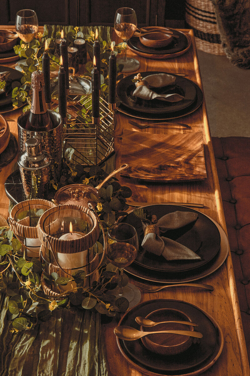 Hygge Black Stoneware Side Plate