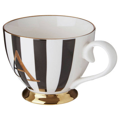 Black and White Monogram Mug, A | Duchess