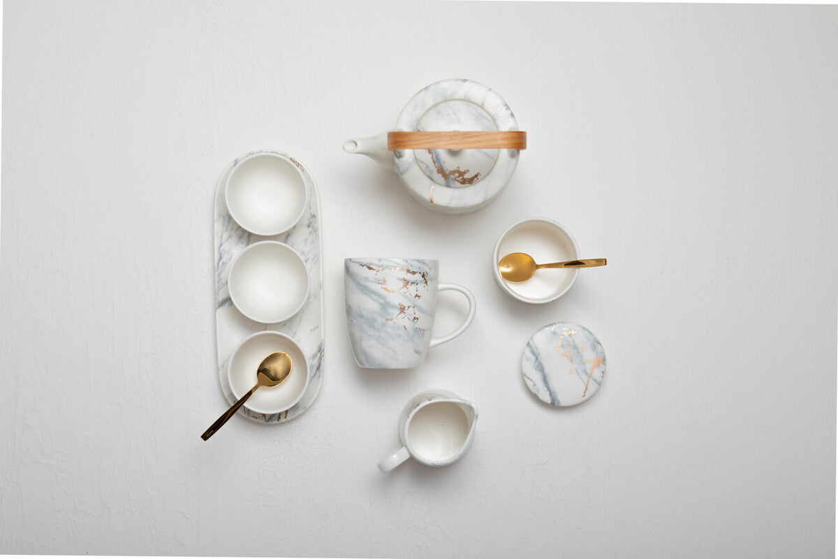 Marble Luxe Teapot