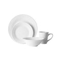 16 Pieces White Porcelain Dinner Set | Elmira